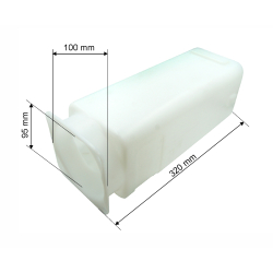 01122337L Spremnik ulja 2,9 l. za utovarne rampe Bar Cargolift